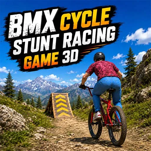 BMX Cycle Stunt Racing Game 3D Unity Template