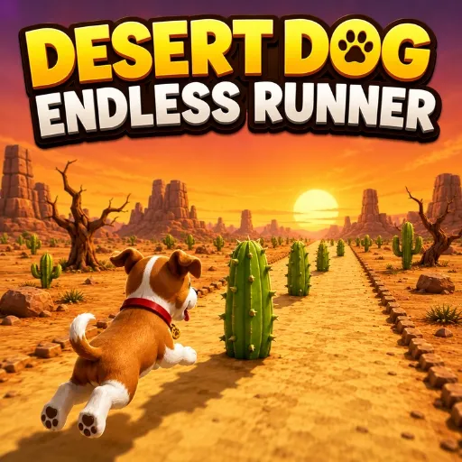 Desert Dog Endless Runner Game Full Unity Code
