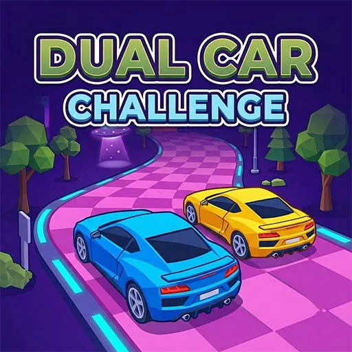 Dual Car Challenge Arcade Game Source Code