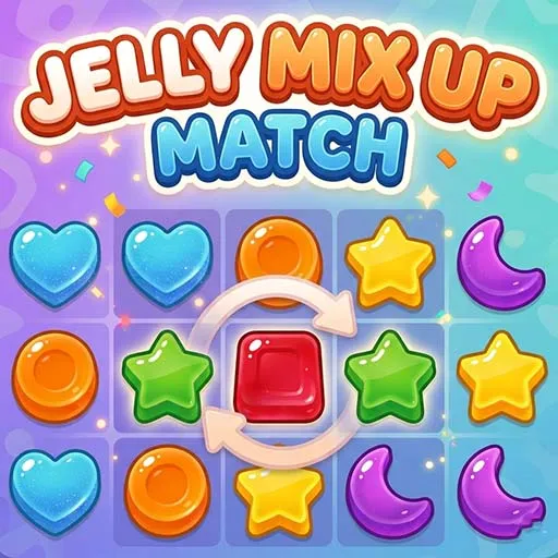 Jelly Mix Up Match Puzzle Game Source Code