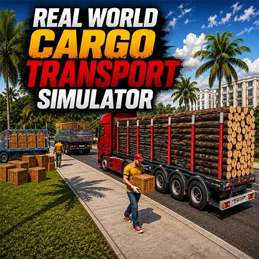Real World Cargo Transport Simulator Game Template