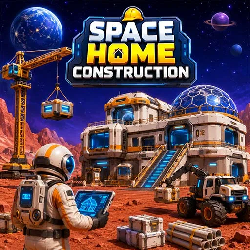 Space Home Construction Game Unity Code Template