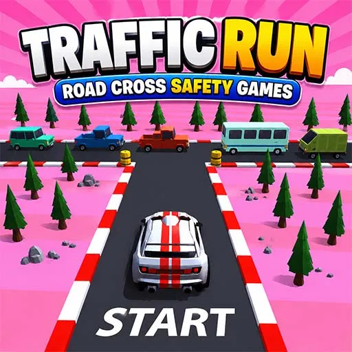 Traffic Run Road Cross Safety Game Unity Source Code